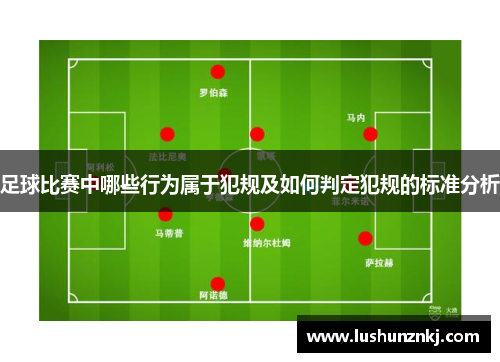 足球比赛中哪些行为属于犯规及如何判定犯规的标准分析